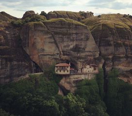 The abandoned Ypapanti Monastery
