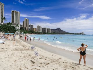 Waikiki beach