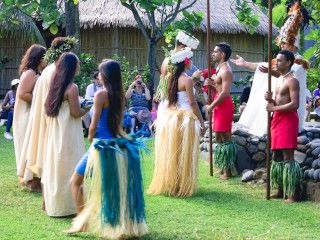 Tahitian wedding