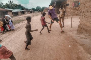 Rogbonko village Sierra Leone